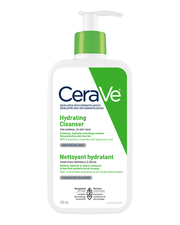 Hydrating Facial Cleanser Cleansers for Normal to Dry Skin CeraVe
