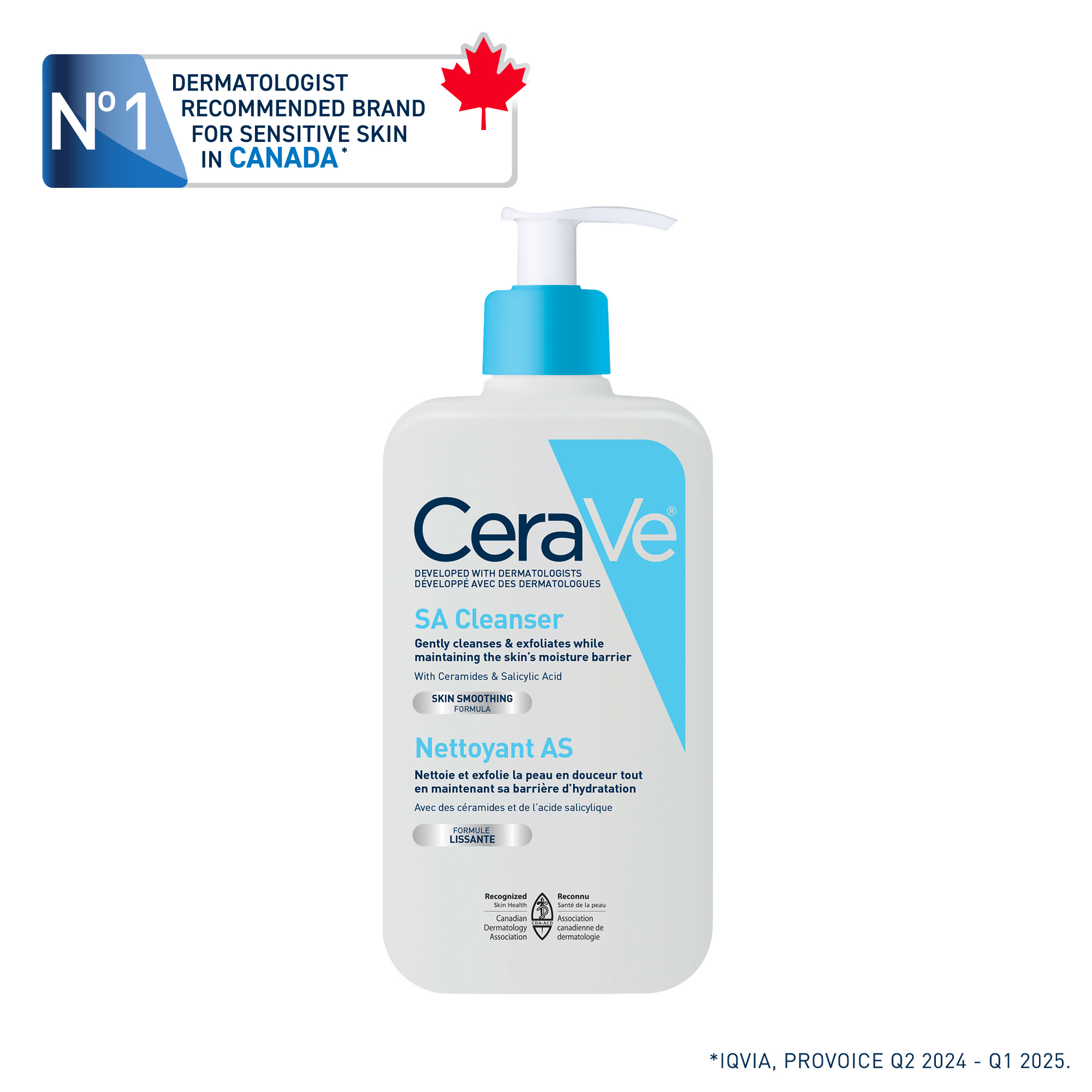 CeraVe Renewing SA Cleanser バリューサイズ 2セット SA Cleanser: Smooth skin instantly | Sensitive Skin | CeraVe Canada