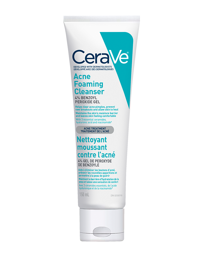 Ciro Kriminel bord Acne Foaming Cleanser with Benzoyl Peroxide | CeraVe Canada