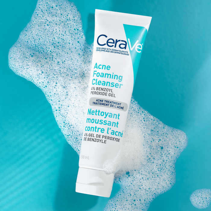 Acne Foaming Cleanser with Benzoyl Peroxide CeraVe Canada