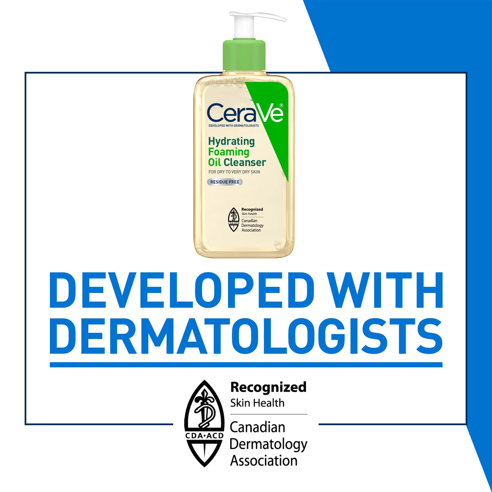 Hydrating Foaming Oil Cleanser with Squalane Oil - CeraVe CA