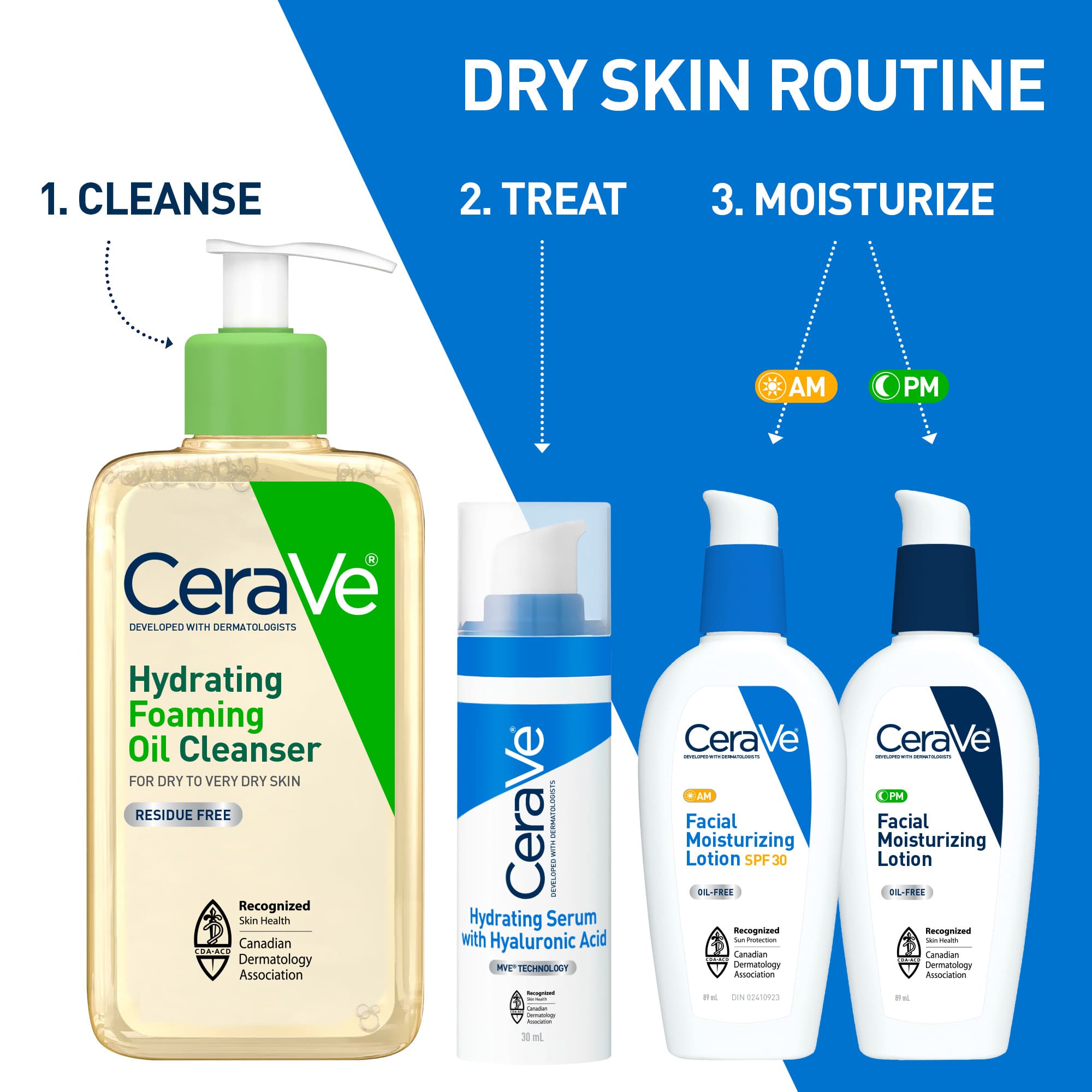 Hydrating Foaming Oil Cleanser with Squalane Oil - CeraVe CA