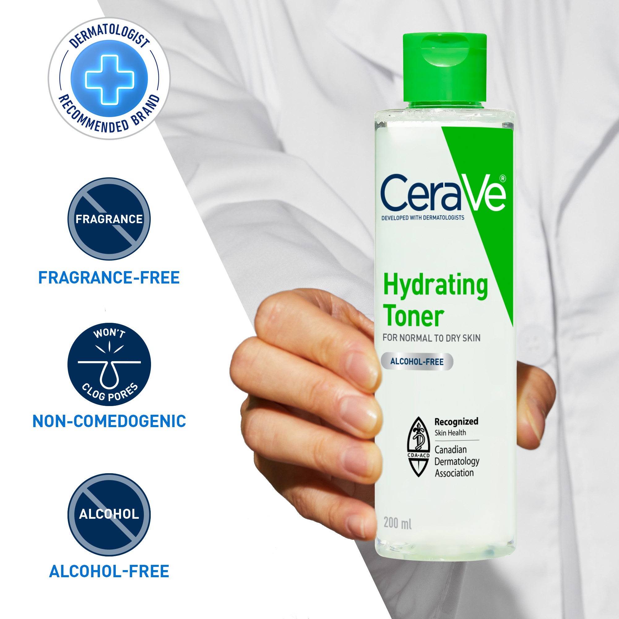 Anti-Aging Serums With Contains Hyaluronic Acid CeraVe Hydrating Facial  Toner - Alcohol-Free With Hyaluronic Acid & Aloe Vera, 200ml CeraVe  Hydrating Toner