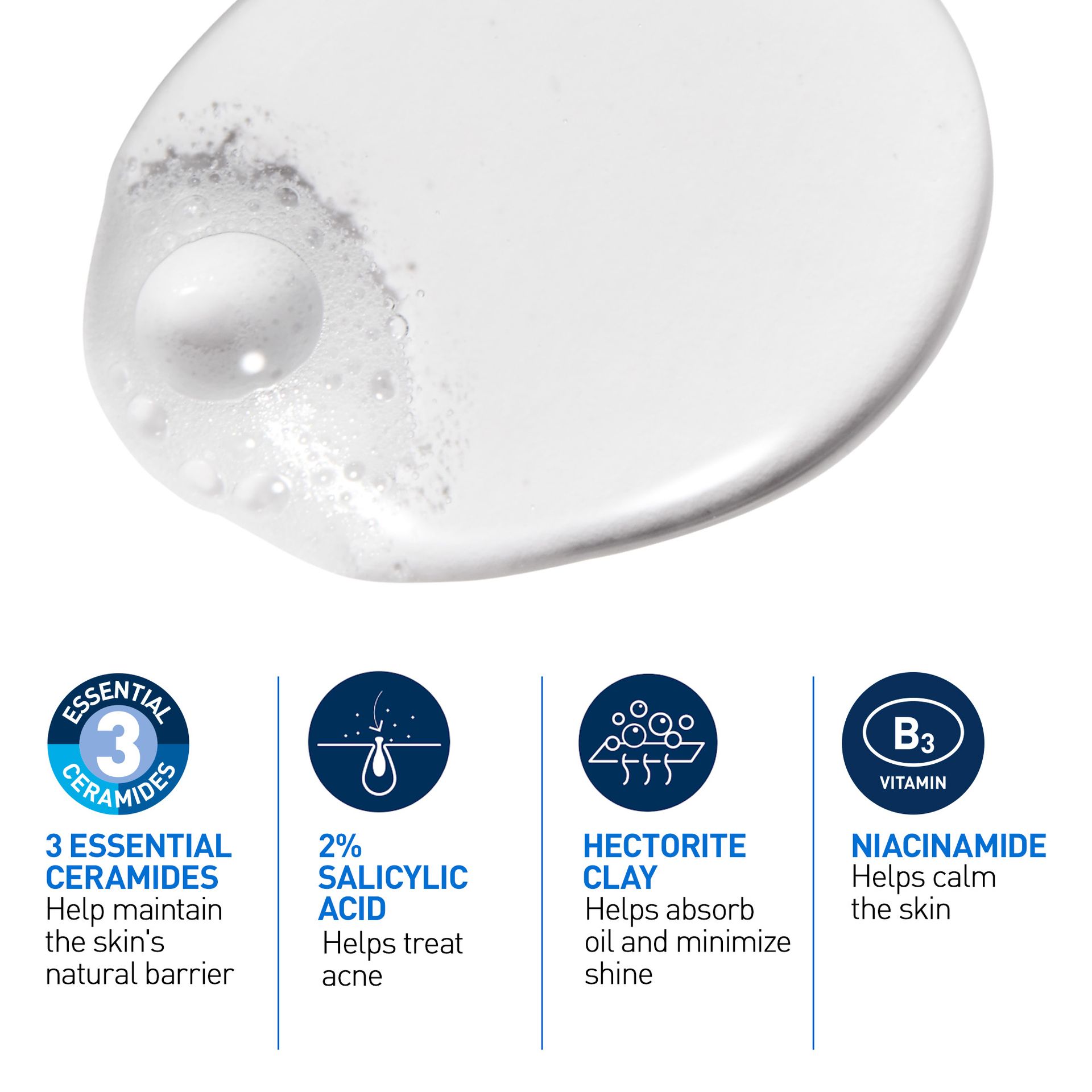 Daily Acne Control Cleanser with 2% Salicylic Acid - CeraVe