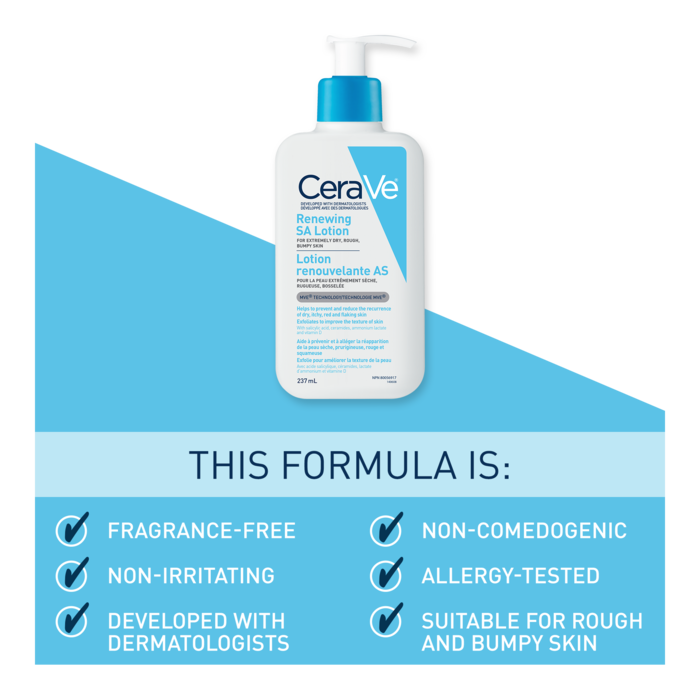 Salicylic Acid Lotion for Rough & Bumpy Skin CeraVe Canada