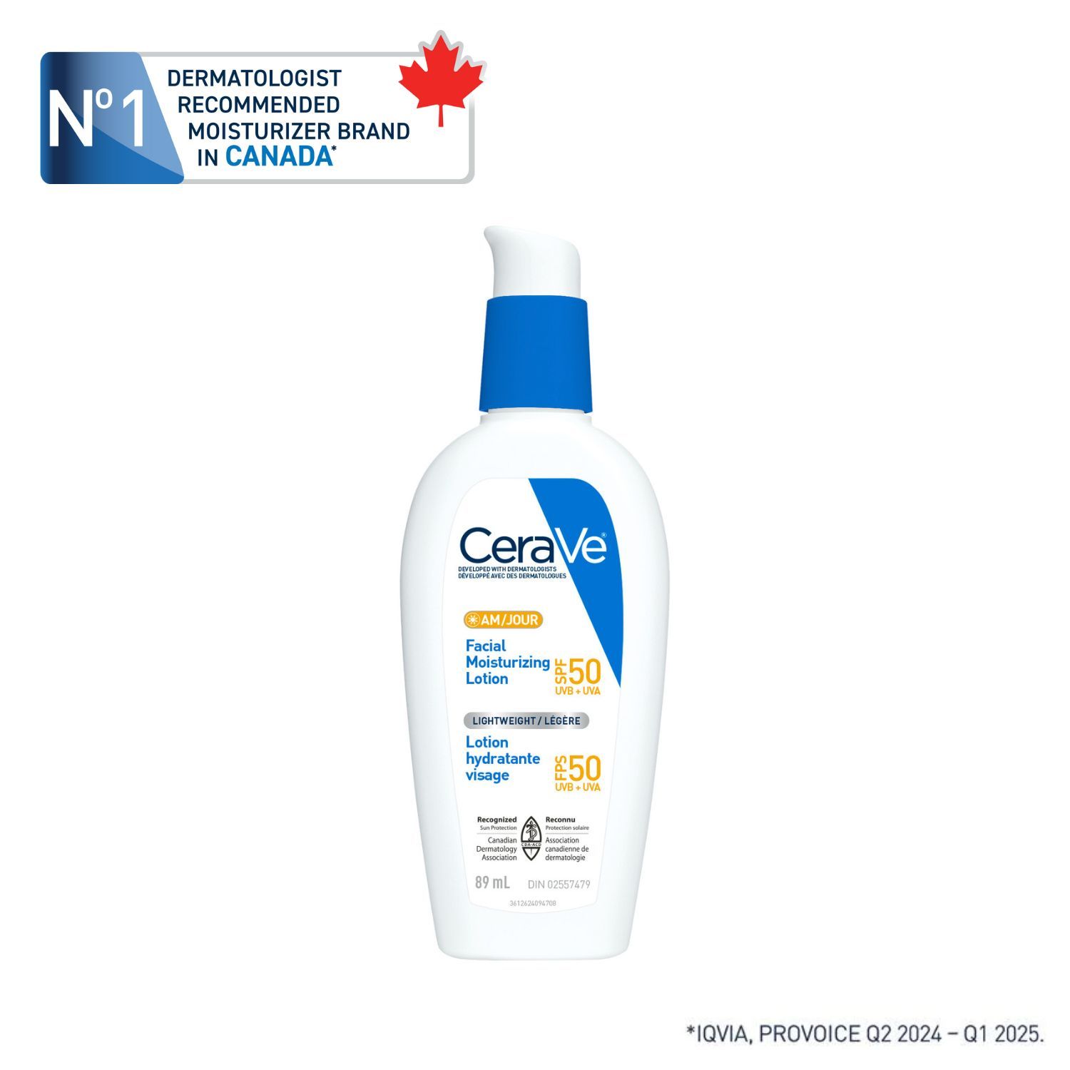 CeraVe AM Facial Moisturizing Lotion SPF 50 Hydration Broad CeraVe AM Facial Moisturizing Lotion SPF 50 Hydration Broad